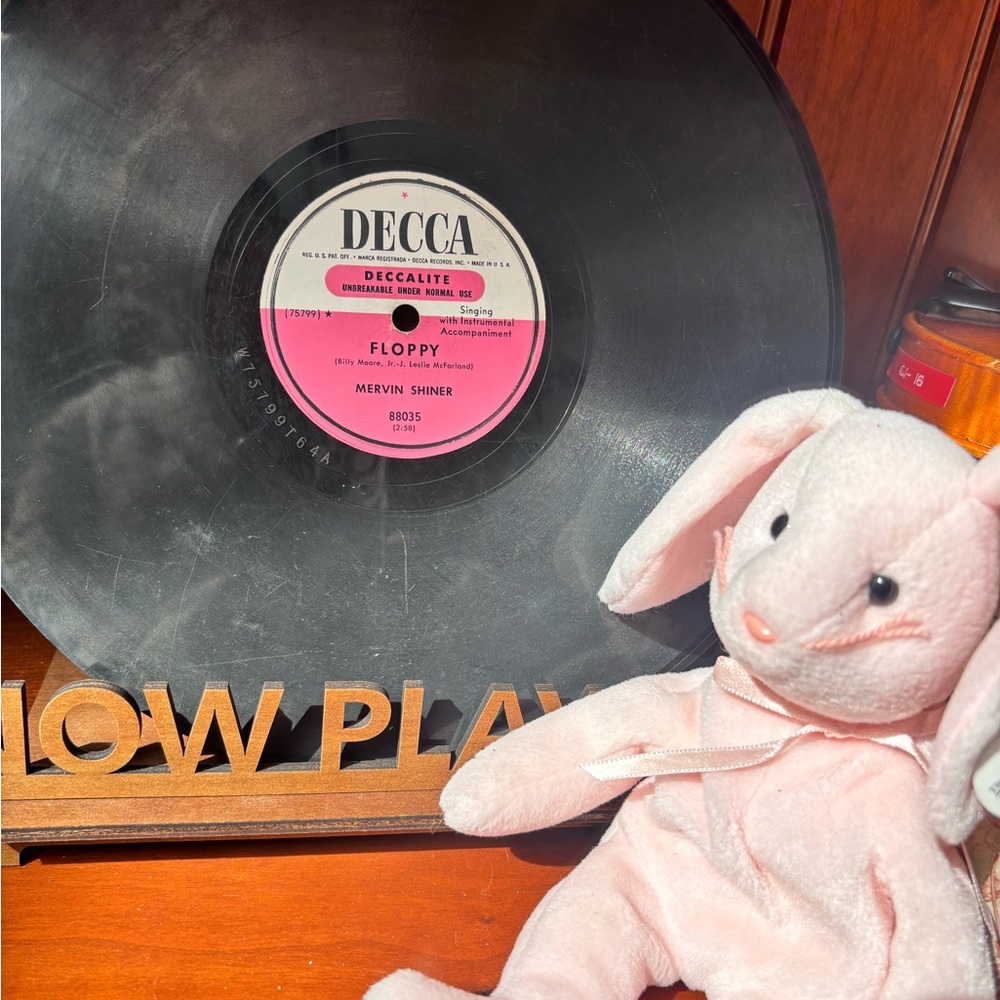 Floppy by Mervin Shiner vintage Decca 78 RPM record